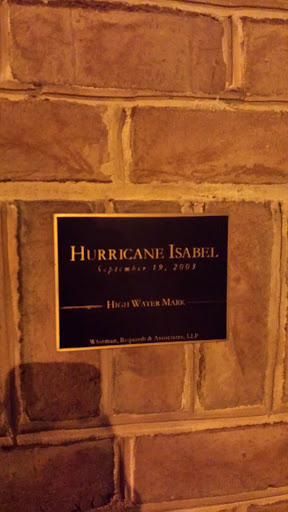 Hurricane Isabel High Water Mark