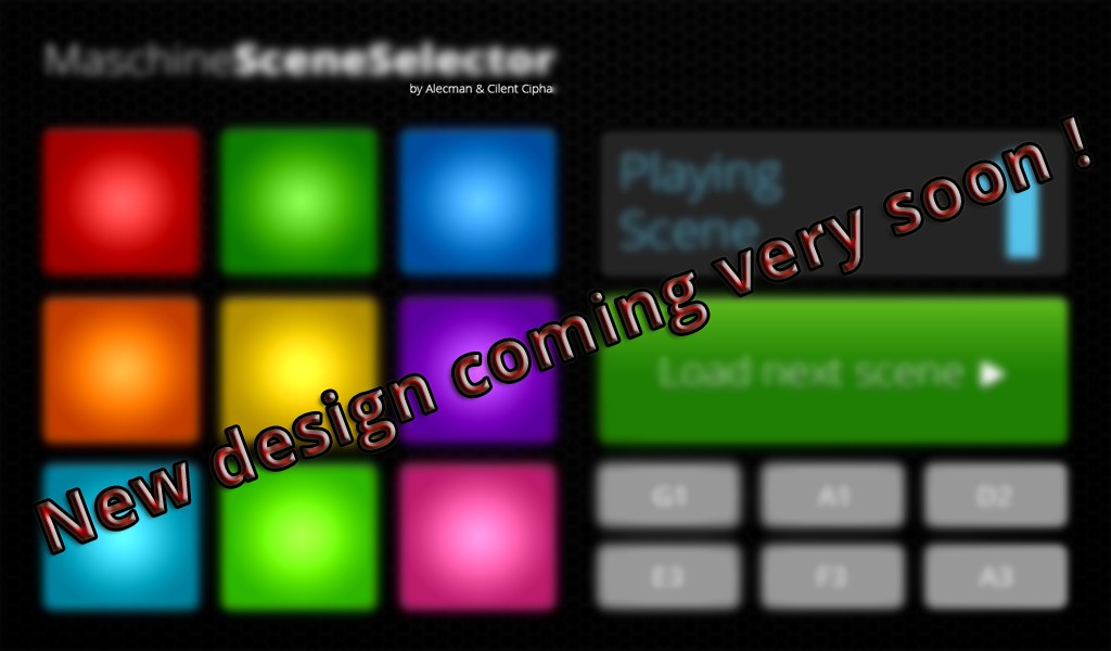 Android application Maschine Scene Selector PAID screenshort