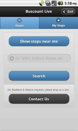 london-bus-live-countdown for android screenshot