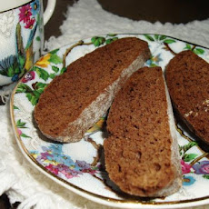 Mexican Dark Chocolate Biscotti