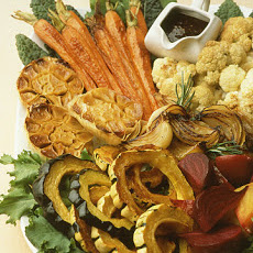 Roasted Winter-Vegetable Composed Salad