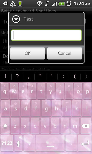 GlitterLightPink KeyboardSkin