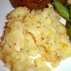 Parsnip and Celery Root Mash