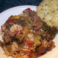 Beef Ramen Stir Fry