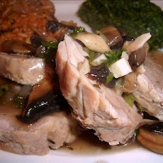 Pork Tenderloin With Sherry-Mushroom Sauce