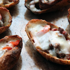 Philly Cheesesteak Potato Skins Recipe