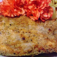Oven Fried Buttermilk Chicken - Low Fat, but Tasty!