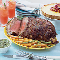 Spice-Rubbed Leg of Lamb
