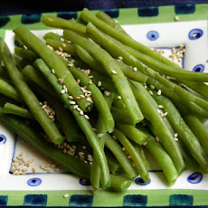 Easy Sesame Green Beans