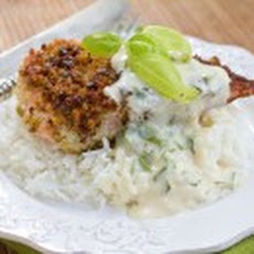 Pistachio Crusted Salmon with Ginger Lemon Cream Sauce