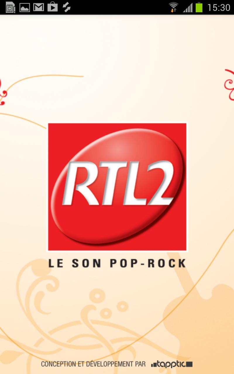 Android application RTL2 - Le Son Pop-Rock screenshort