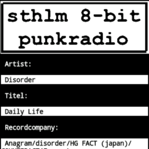 STHLM 8-BIT PUNKRADIO V.3 LOGO-APP點子