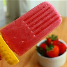 Fresh Fruit and Yogurt Ice Pops