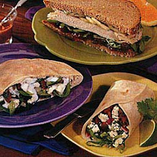 Smoked Turkey Sandwiches with Orange Cranberry Sauce