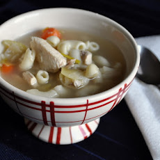 Roasted Chicken Noodle Soup
