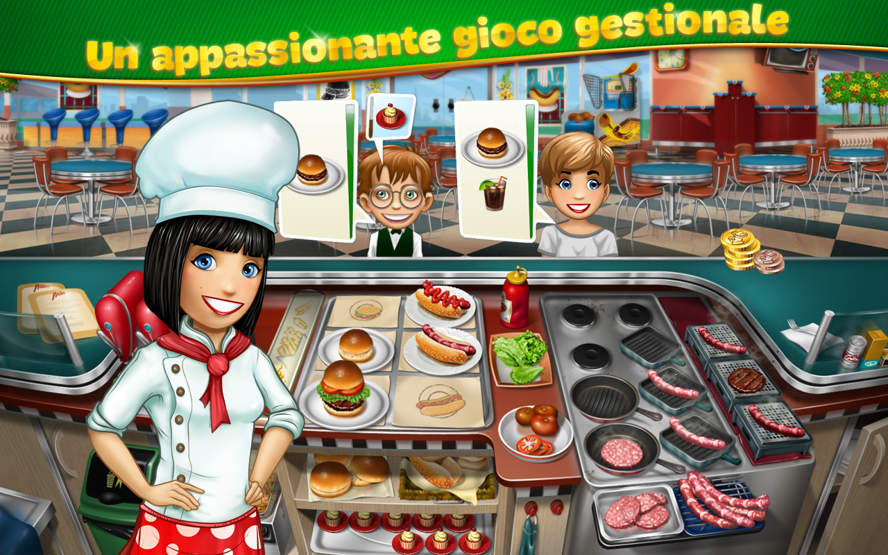 Android application Cooking Fever: Restaurant Game screenshort