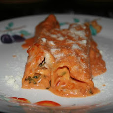 Romano's Macaroni Grill Chicken Cannelloni