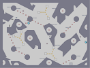 Thumbnail of the map 'barbed leaves'