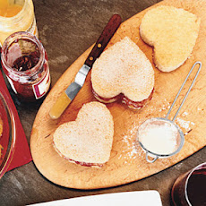 Raspberry-Lemon Heart Cakes