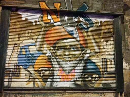 NdJ - Garage Door Art