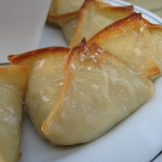 Baked Pot Stickers- Sweet Asian Dipping Sauce - Chicken Egg Roll