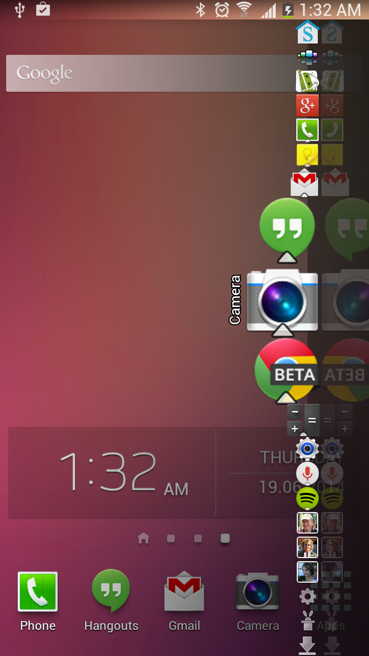 Android application Dock4Droid Unlock screenshort