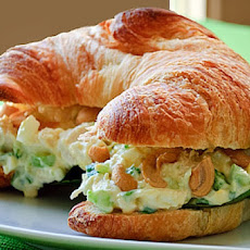 Cashew Chicken Croissant Sandwich