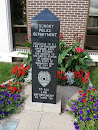 Fremont Police Memorial Stone