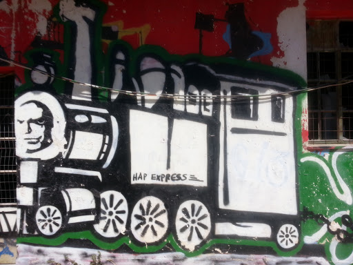 Train Graffiti Nea Filothei
