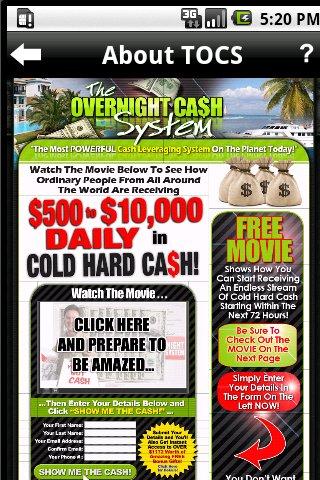 The Overnight Cash System