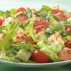 Salmon Salad With Cucumber & Cherry Tomatoes