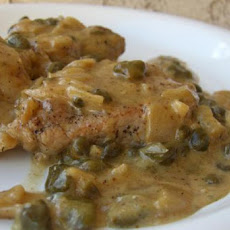 Pork Medallions With Mustard-Caper Sauce