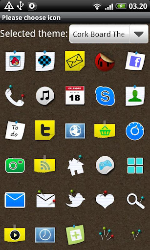 【免費個人化App】Corkboard GO Launcher EX Theme-APP點子