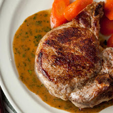 Easy Baked Pork Chops with White Wine–Mustard Sauce Recipe