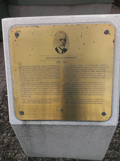 James Shaver Wordsworth Plaque 