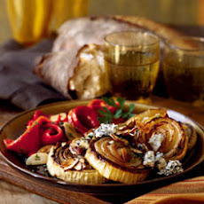 Roasted Sweet Onions with Cabrales Blue Cheese