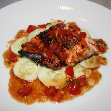 Hoisin BBQ Salmon with Asian Vinaigrette