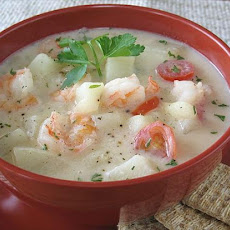 Shrimp Alfredo Chowder