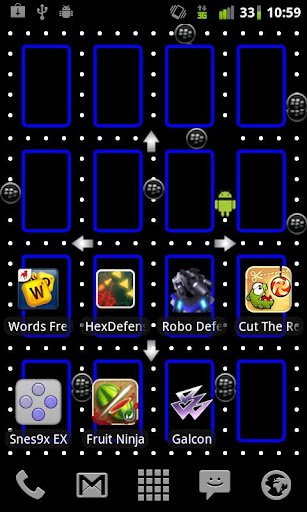 PacDroid Theme: Crackberry