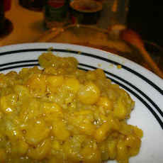 Simple Corn Pudding (Bajan)