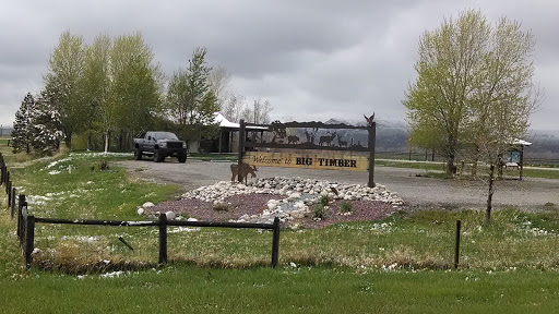 Big Timber Welcome Sign & Visitors Center