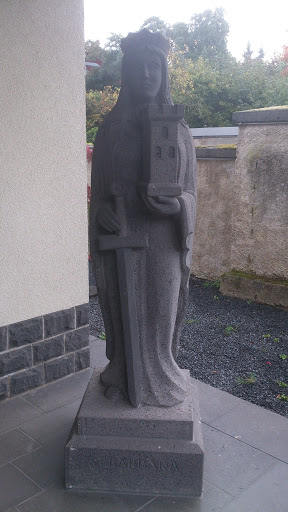 Lavastein Statue