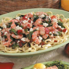 Spicy Shrimp Fettuccine Recipe