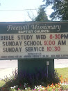 Freewill Missionary Baptist Church