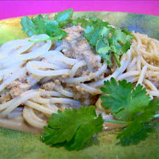 Easy Sesame Cashew Noodles