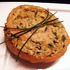 Salmon With Rice-Florentine