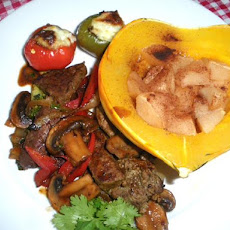 Acorn Squash With Apple Stuffing