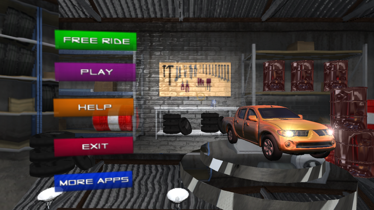 Android application 4X4 ROAD RALLY RACE screenshort