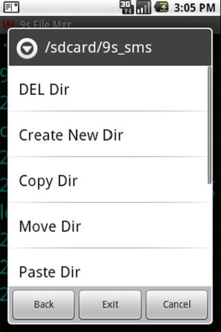 FileManager:create copy delDir