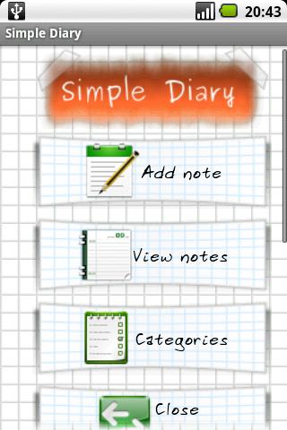 Simple Diary